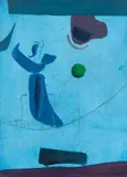 Max Salmi, Nuoralla tanssija (tightrope walker), oil