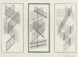 Eino Ruutsalo, Kineettinen kuvio VIII (Kinetic pattern VIII), pencil on paper
