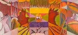 Unto Pusa, Four seasons, oil on canvas