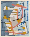 Sam Vanni, Composition, gouache
