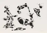 EGS, Untitled, ink on paper