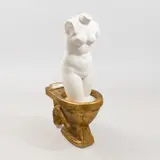 Risto Vilhunen, Afrodite, plaster, gilled porcelain