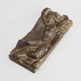 Carl Wilhelms, Relief, Woman, bronze