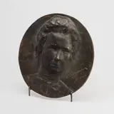 Viktor Jansson, Signe Hammarsten Jansson, patinated bronze, O.W.Sohlberg