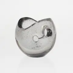 Timo Sarpaneva, Art glass, Devil's pearl, Iittala, 1950s, bubble-cased glass