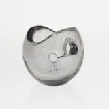 Timo Sarpaneva, Art glass, Devil's pearl, Iittala, 1950s, bubble-cased glass