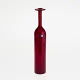 Oiva Toikka, A bottle, ruby coloured glass bottle
