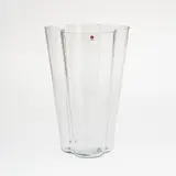 Alvar Aalto, Vase, Iittala, clear glass