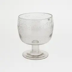 Kaj Franck, Bowl, Sargasso, Nuutajärvi, 1970's, clear glass with bubble