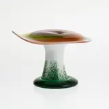 Alma Jantunen, Glass Sculpture, Kesäsieni (Summer Mushroom), multicolored glass
