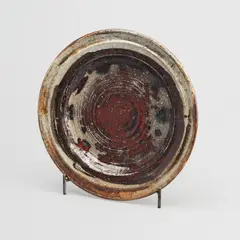 Decorative dish, Arabia by Annikki Hovisaari, glazed stoneware, offered Oct 2026