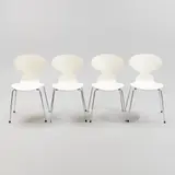 Arne Jacobsen, Chairs, 4 pcs, Fritz Hansen
