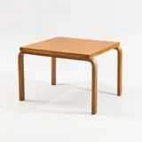 Alvar Aalto, Coffee table, Artek, mid 20th Century, lacquered birch and ash veneer