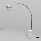 Achille Castglioni, Lampada da terra, mod. Arco, Flos, made in Italy, steel