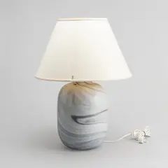 Kerttu Nurminen, Table lamp, Marble, Nuutajärvi, glass