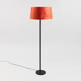 Maija Heikinheimo, Floor light, model A803, Valaistustyö OY, brass and leather