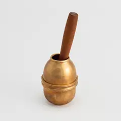 Bertel Gardberg, Mortar, Björkboda bruk, mid 20th Century, bronze and teak