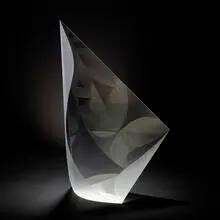 Christopher Ries, Bouquet of Light, 1998, cut, ground, and polished optical crystal