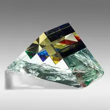 Jan Mareš, Untitled, 1993, cut and polished optical glass