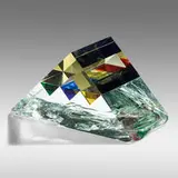 Jan Mareš, Untitled, 1993, cut and polished optical glass