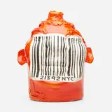 Michael Lucero, Untitled (Jughead), 1992, glazed earthenware