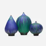 Rose and Erni Cabat, Collection of three Feelies, 1970-1985, glazed stoneware