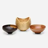 Bob Stocksdale, Collection of three bowls