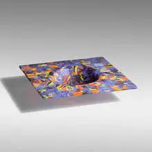 Klaus Moje, Untitled (#47), 1991, fused and slumped glass