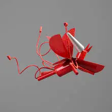 Peter Shire, Flying Devil, 2005, enamel and steel