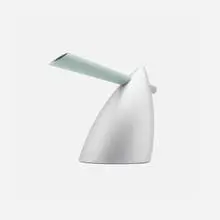 Hot Bertaa tea kettle by Philippe Starck, 1987, aluminum, plastic, sold Mar 2025