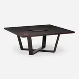 Antonio Citterio, Xilos dining table, c. 1996, mahogany