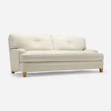 John Hutton, Sofa, c. 1990, upholstery, maple