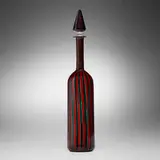 Venini, A Canne bottle with stopper