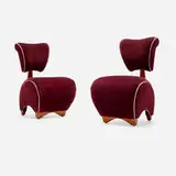 Jordan Mozer, Lounge chairs for the Cypress Club, San Francisco, pair