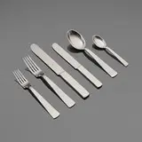 Gio Ponti, Flatware service, model 4900, 1938, stainless steel