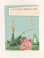 Neo Rauch, Himmelsbrand, 2001, Farbserigrafie auf Papier