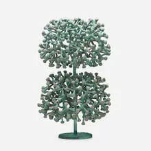Douglas Ihlenfeld, Topiary, 2021, bronze, copper