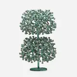 Douglas Ihlenfeld, Topiary, 2021, bronze, copper