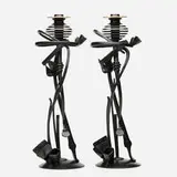 Albert Paley, Nebuli candleholders, pair