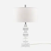 Modern, Table lamp, c. 1975, acrylic