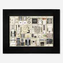 Irving Richards, Untitled (Construction), c. 1965, mixed media construction