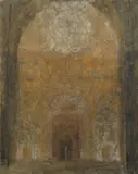Zoran Mušič, Interno di cattedrale
