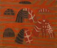 Zoran Mušič, Marché dalmate, 1955