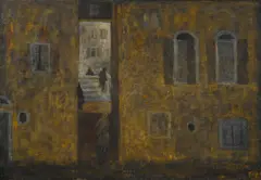 Zoran Mušič, Calle verso San Trovaso, 1983