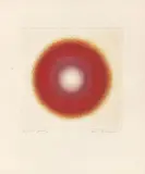 Wojciech Fangor, Ohne Titel, 1967, Farbaquatinta auf Velin