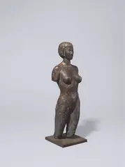 Fritz Cremer, Stehende, Bronze mit brauner Patina