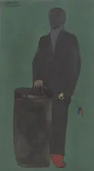 Max Neumann, Ohne Titel, 1990, Öl auf Leinwand