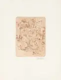 Georg Baselitz, Hirte, 1965, Radierung auf Velin