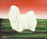 Cornelius Völker, Hund, 1999, Acryl auf Leinwand