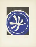 Georges Braque, L’Oiseau blanc, 1961, Farblithografie auf Arches-Velin